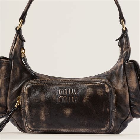 miu miu brown leather handbag|where to buy miu bags.